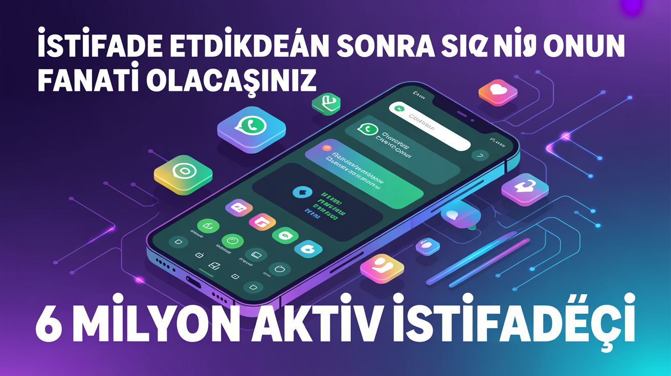 6 milyon aktiv istifadəçi ilə WhatsApp Plus APK yükləyin, tətbiq xüsusiyyətlərini və rəngarəng interfeysini nümayiş etdirir